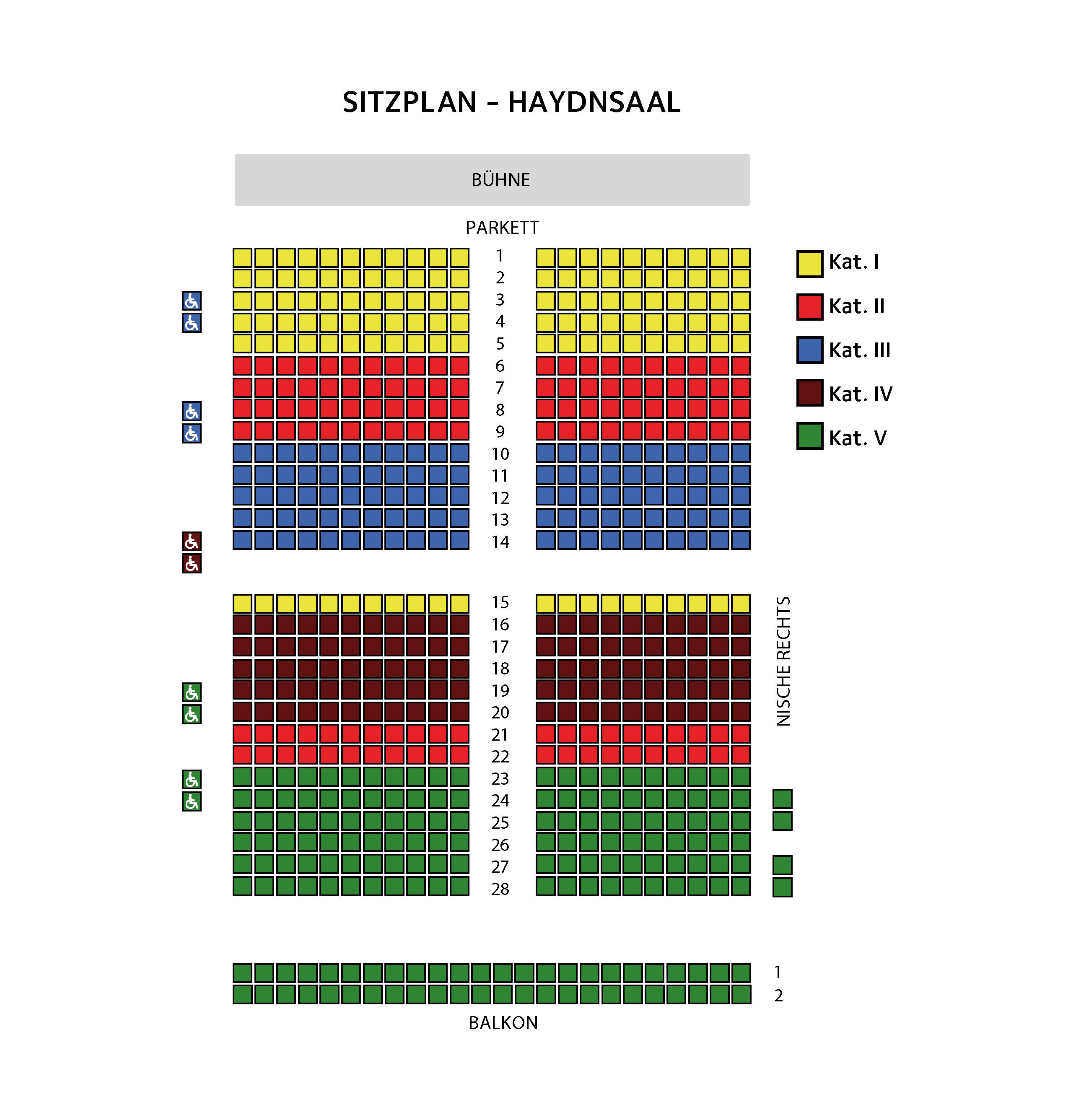 Herbstgold Sitzplan Haydnsaal 2021